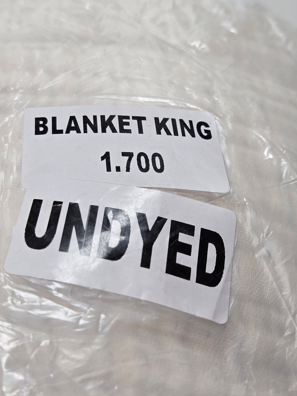 NWT QUINCE Organic Cotton Gauze Blanket King/Cal King Undyed 7350 - Picture 7 of 9